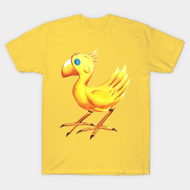 chocobo bird T-Shirt by jorge_lebeau